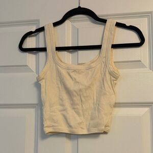 Lululemon Cream Sleeveless Women's Top